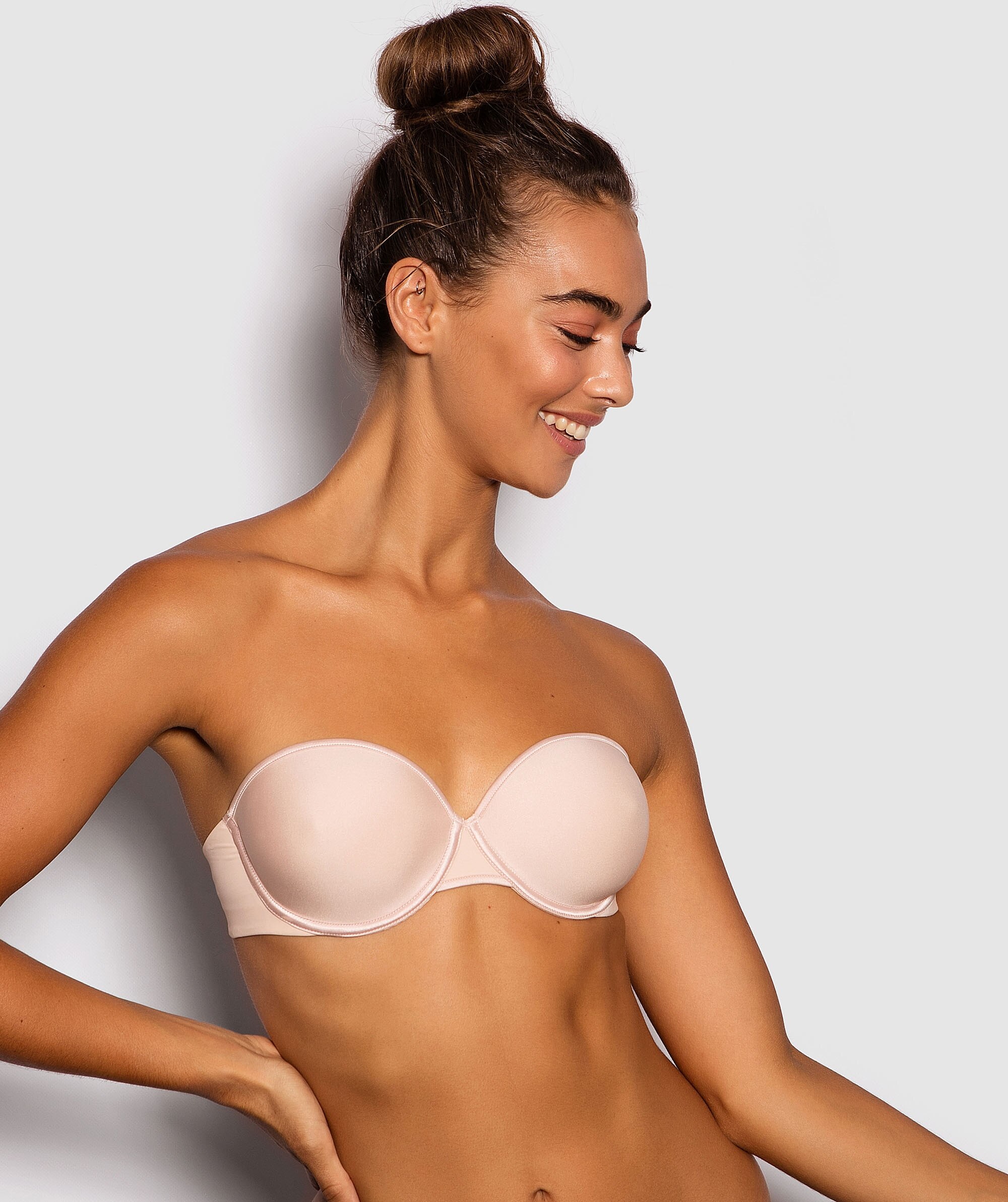 Nude strapless bralette clearance