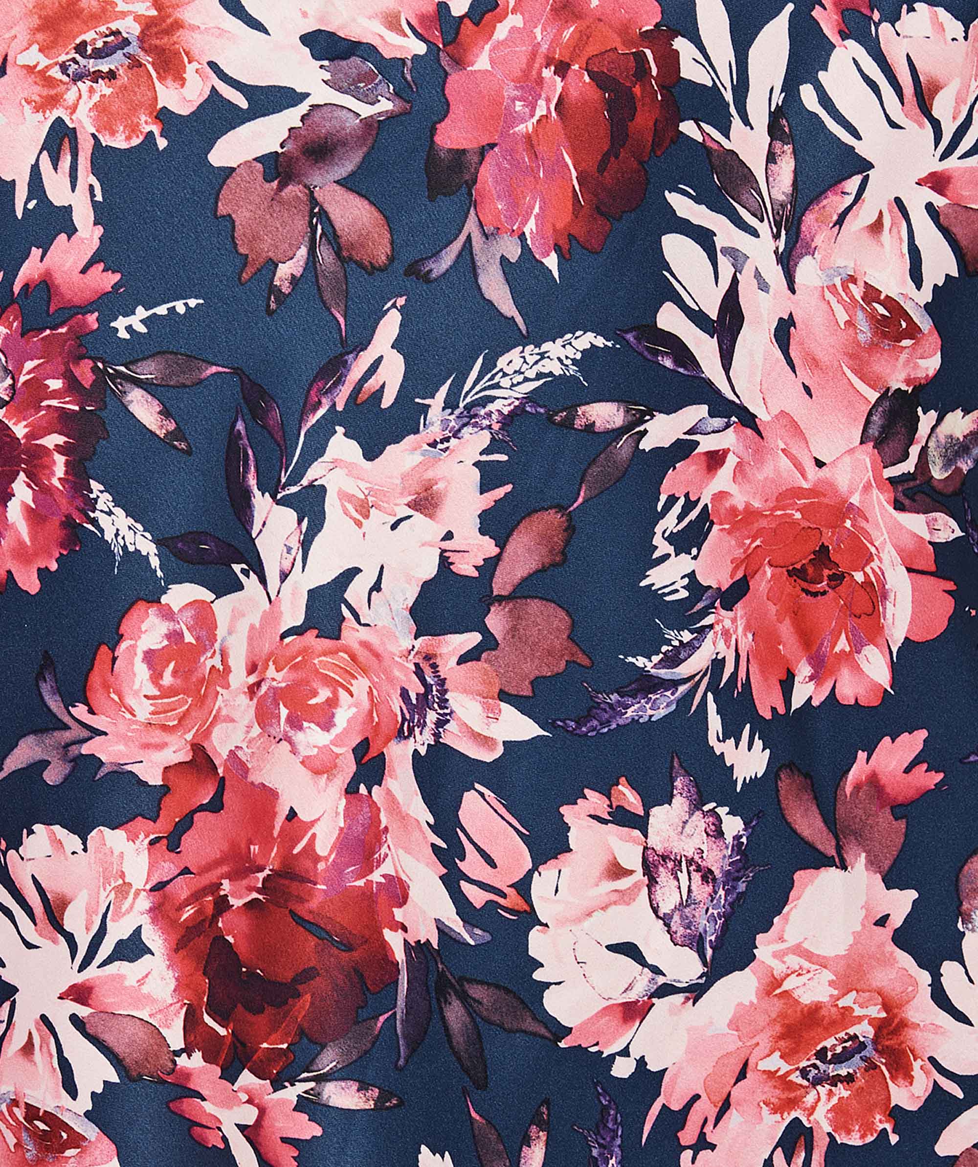Evening Bloom Print Shorts - Floral Print  