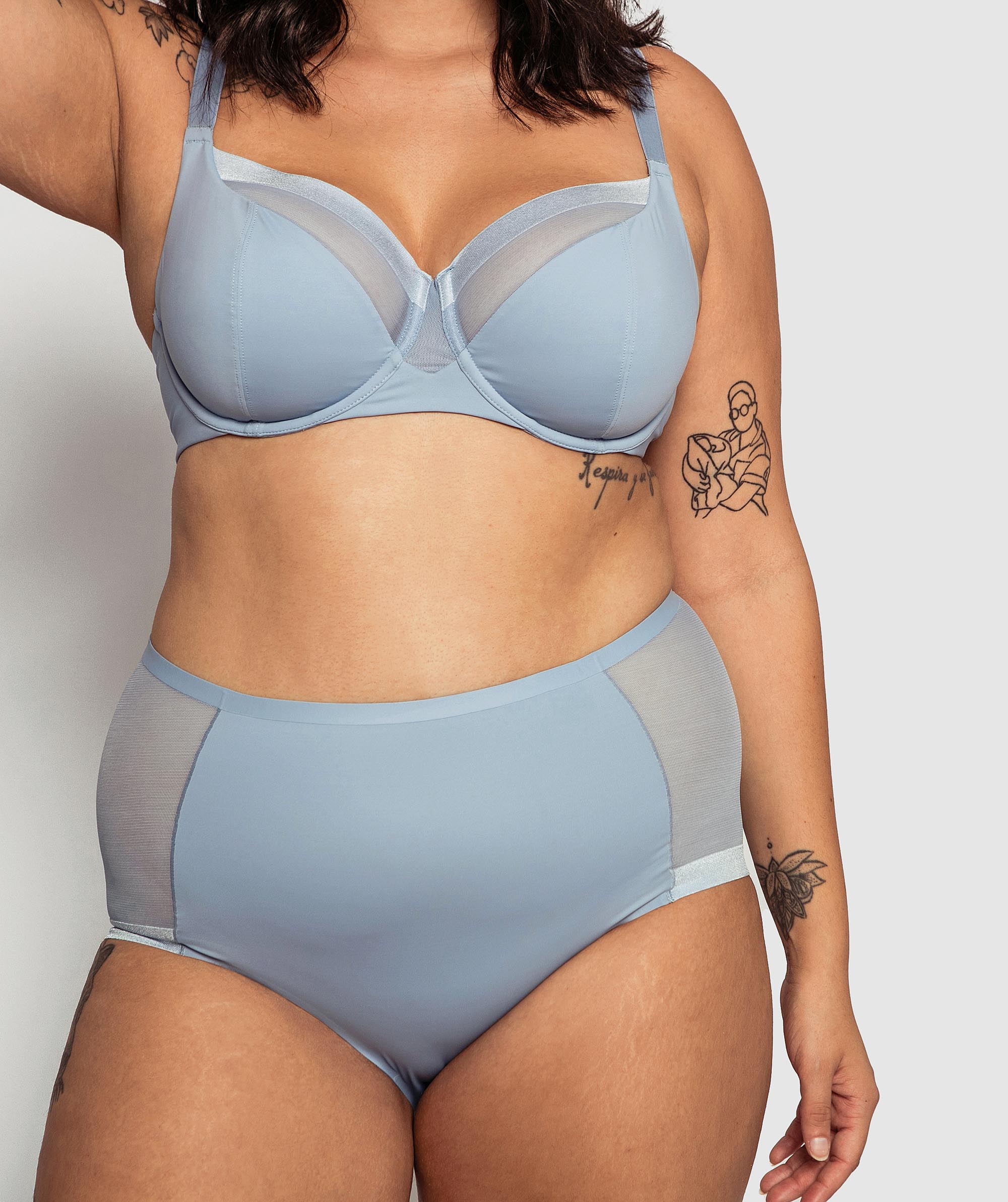 My Every Day Full Brief  - Light Blue
