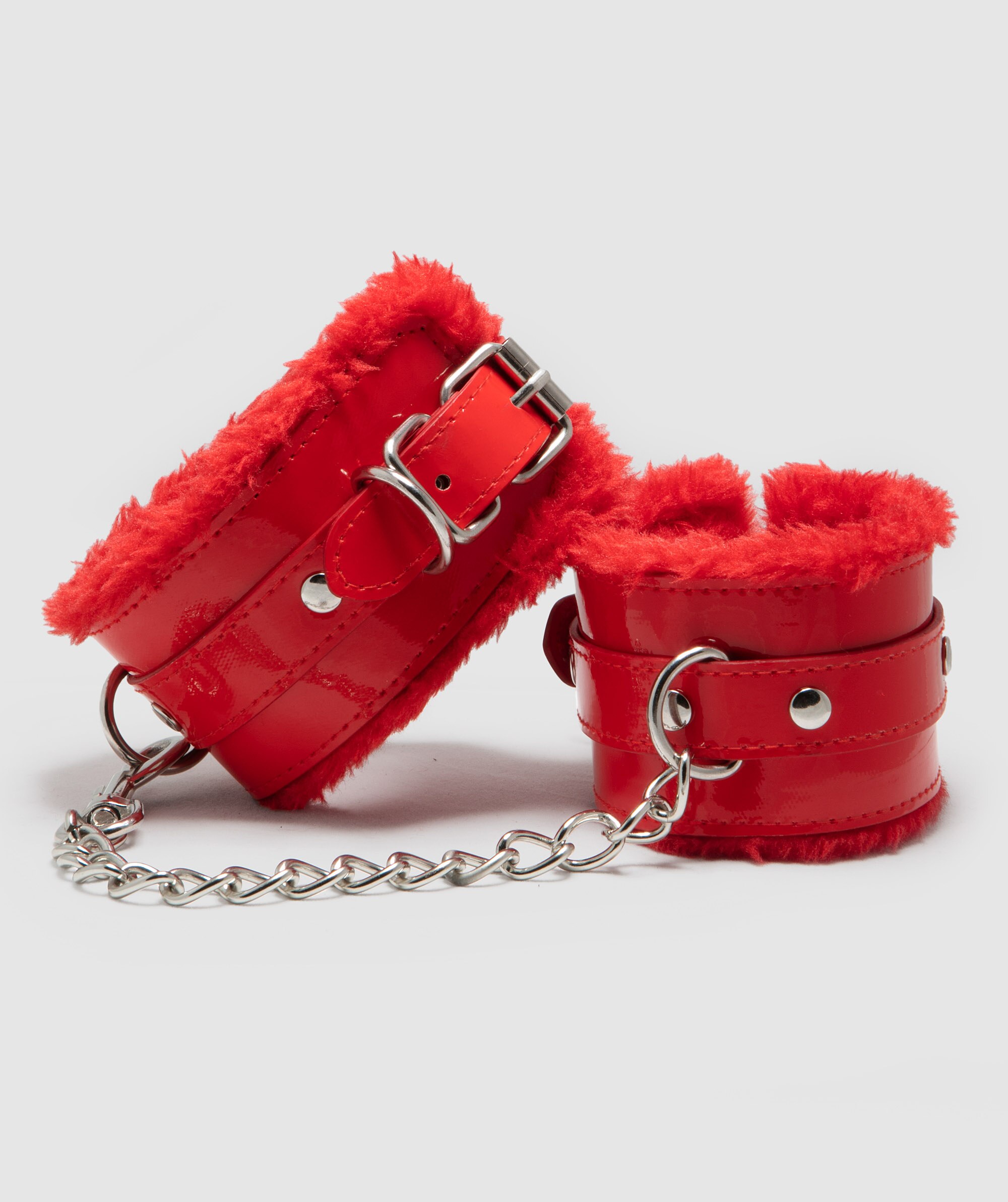 Night Games Domme Handcuffs - Red
