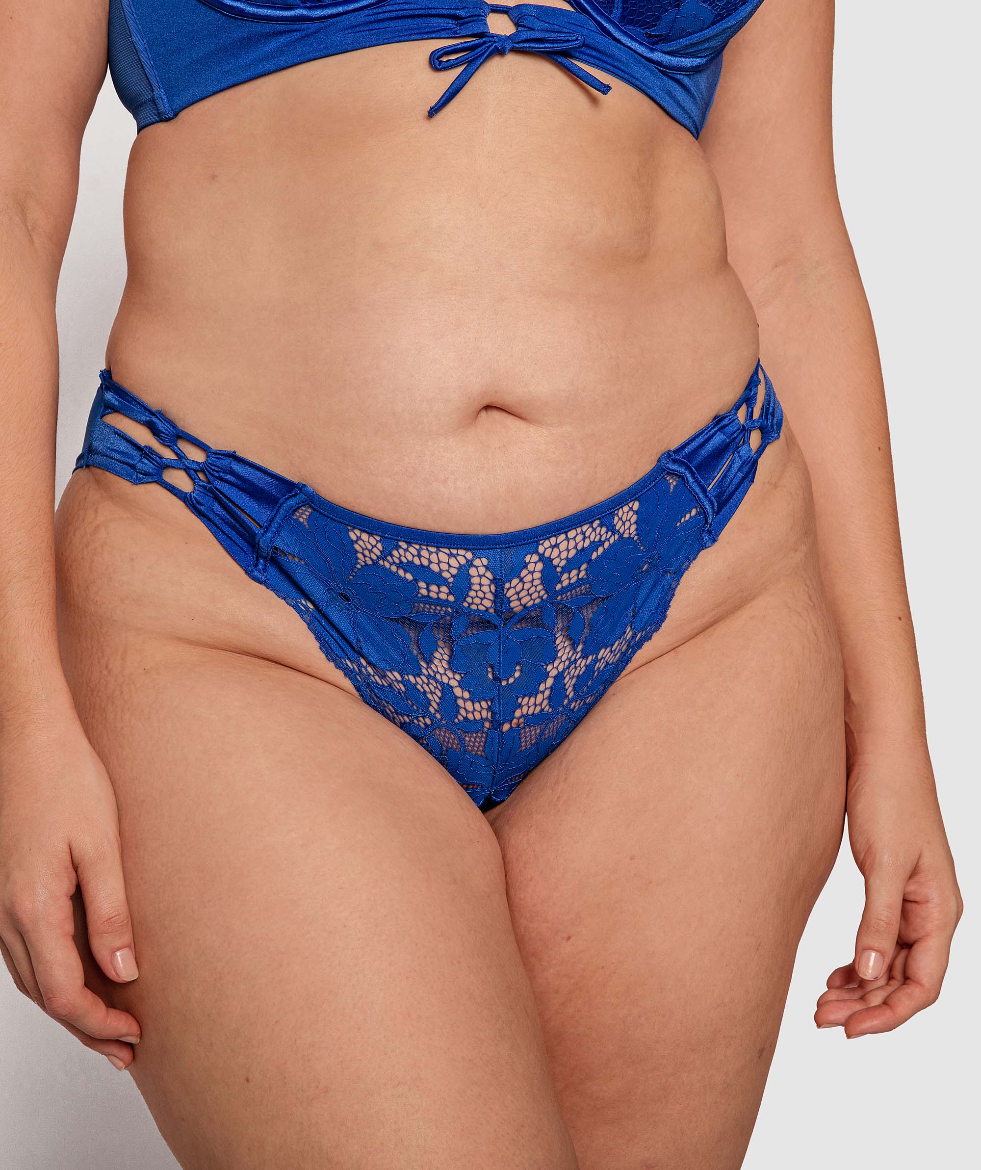 Charmenie Brazilian Knicker Cobalt Blue