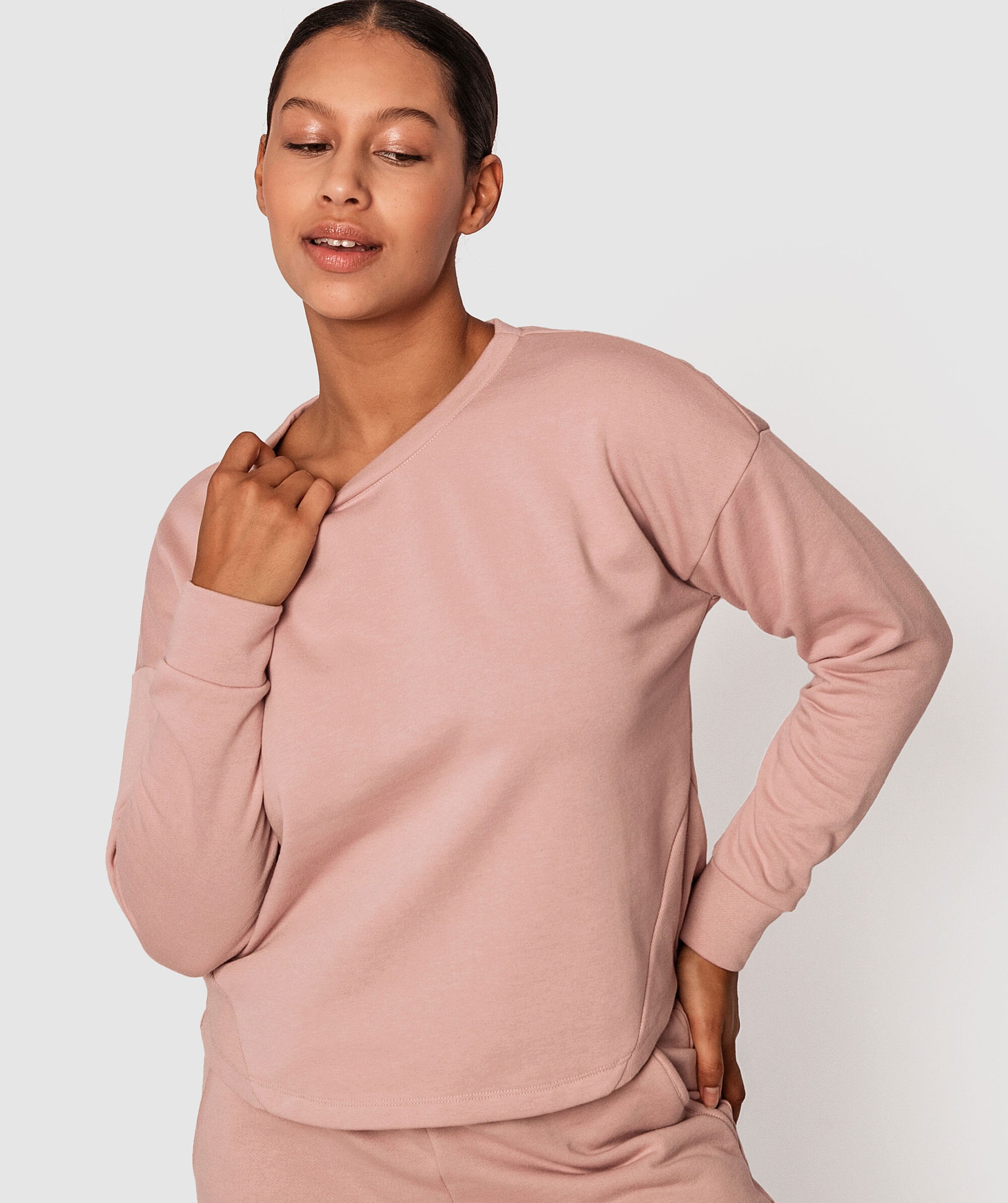 Cozy Long Sleeve - Pale Pink