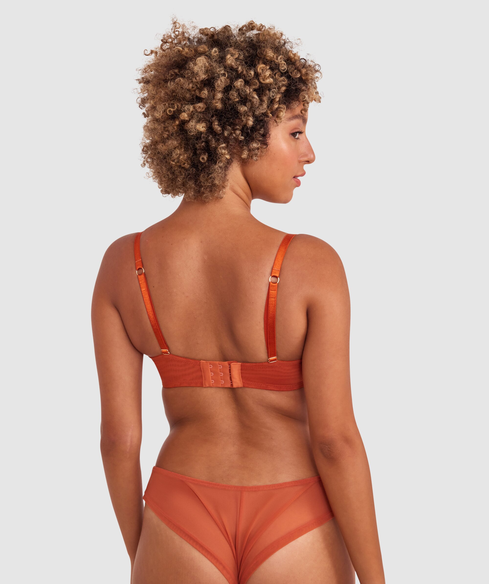 Celia Crochet Bralette in Cinnamon