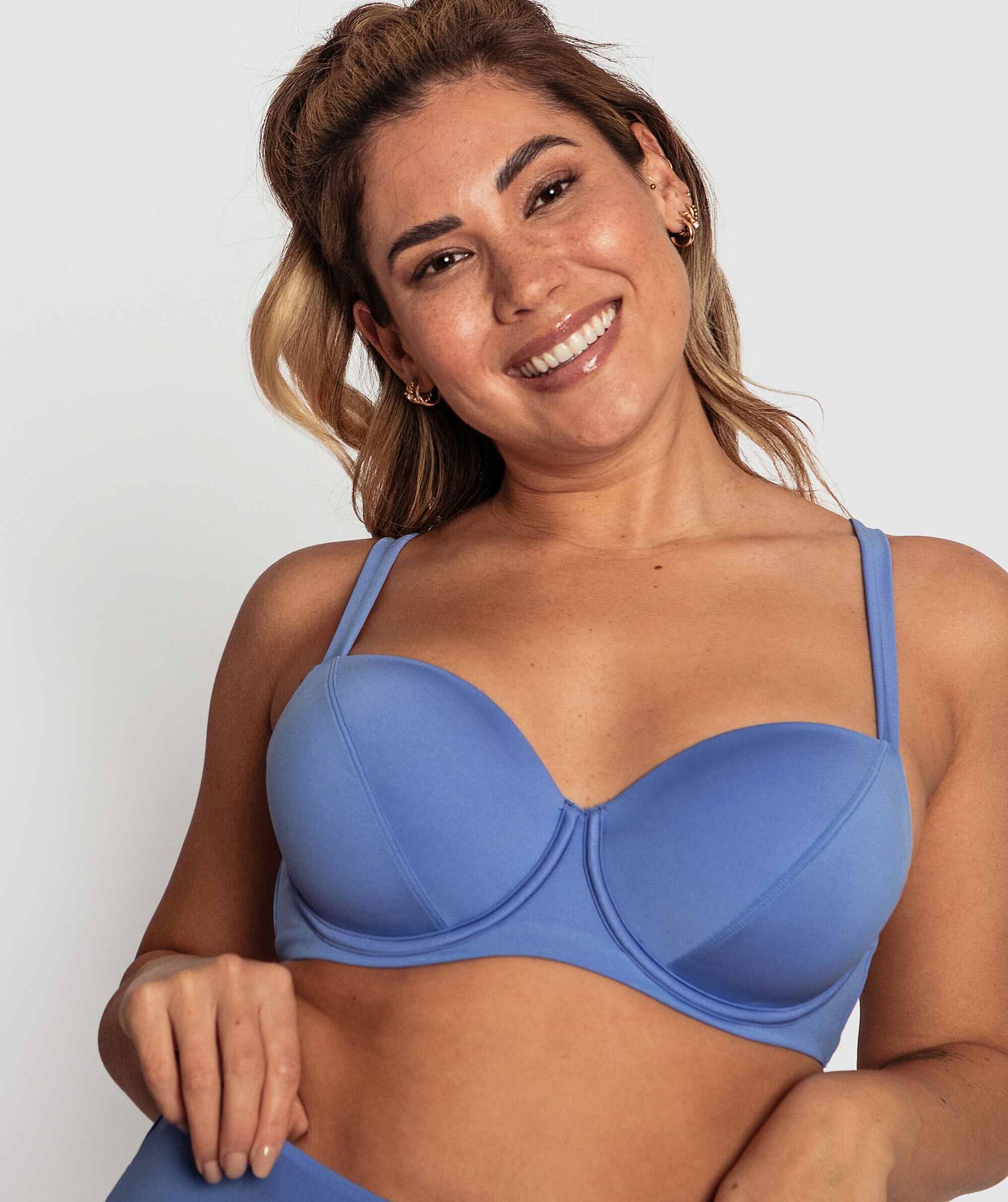 Planet Bliss Swim Full Cup Top - Teal