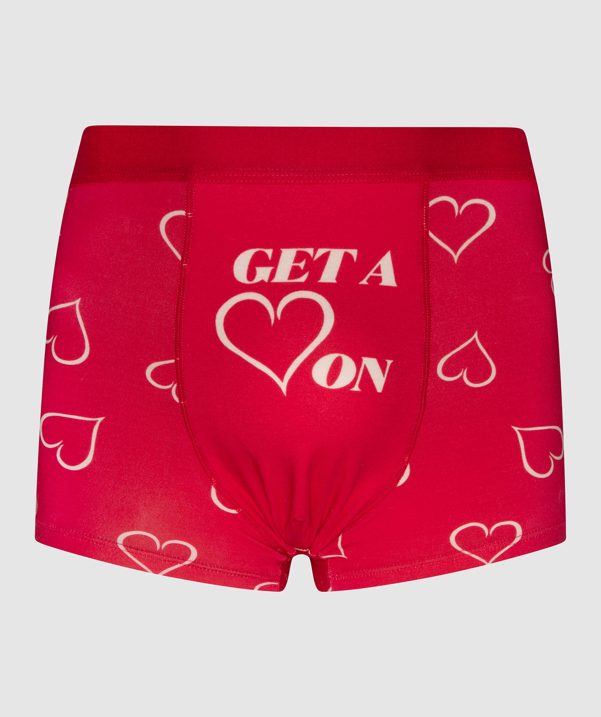 Get Your Heart On  Man Trunk - Red 