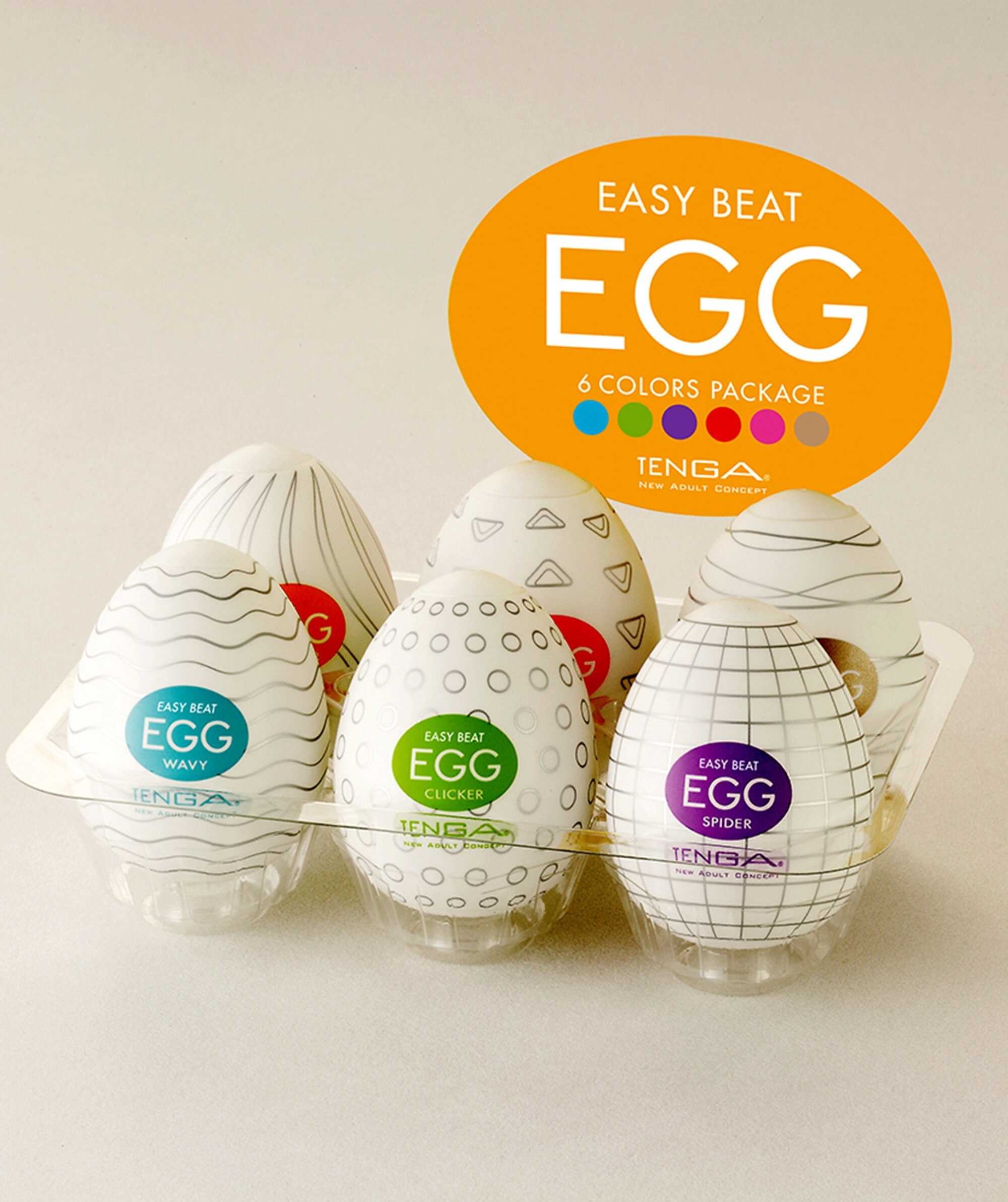Tenga Egg Male Toy - Variety Pack