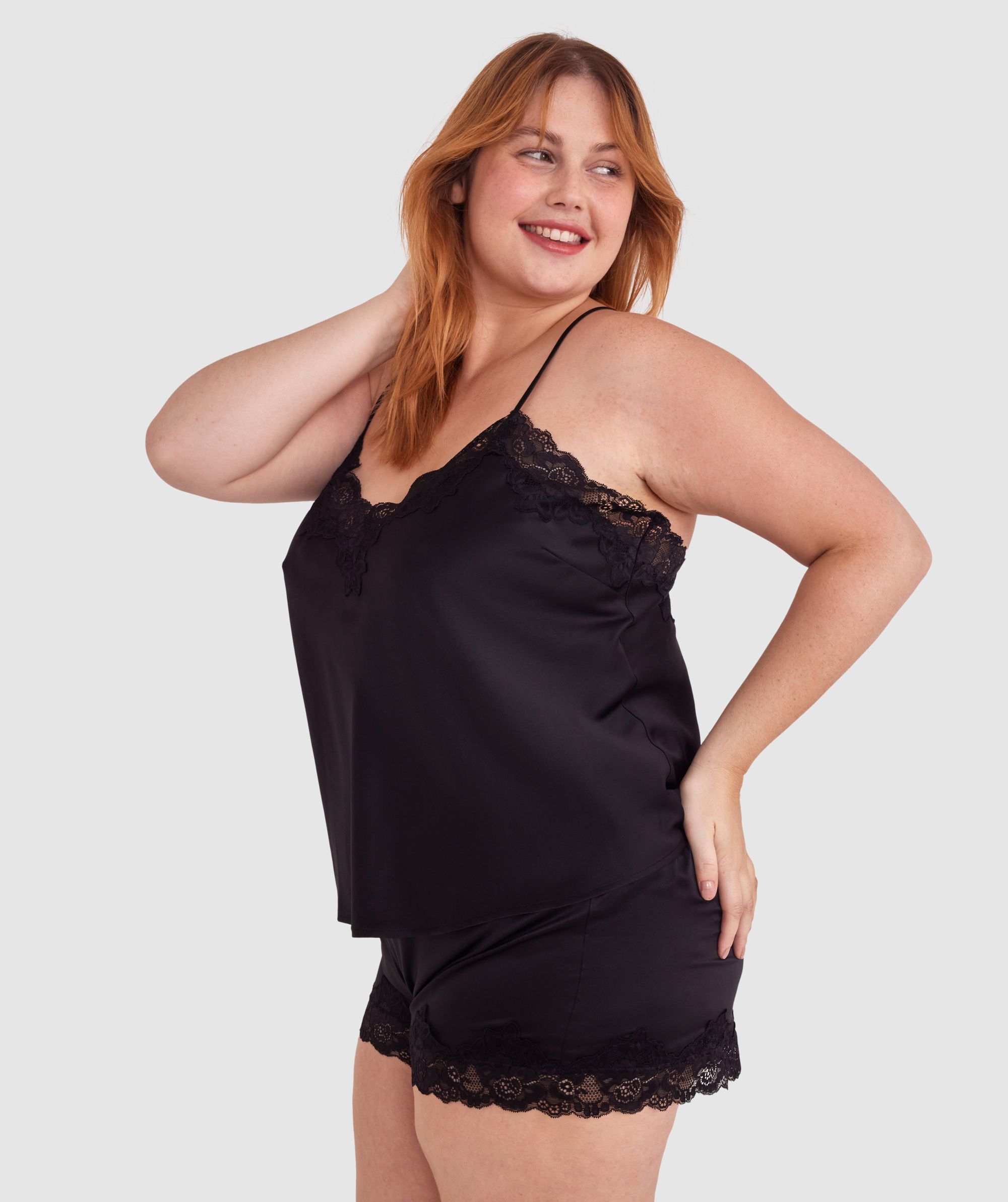 Cami Bras N Things Satin Pyjamas Liquid Satin Cami Light Pink