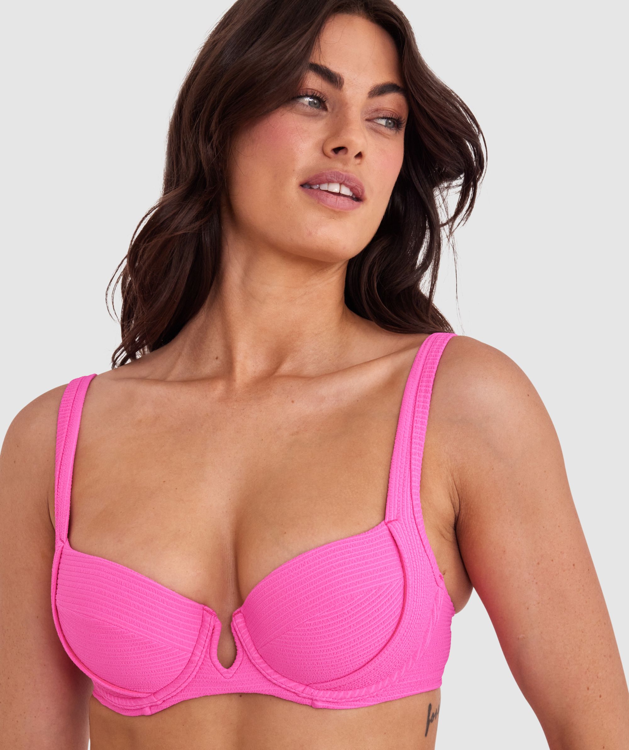 double push up bikini top