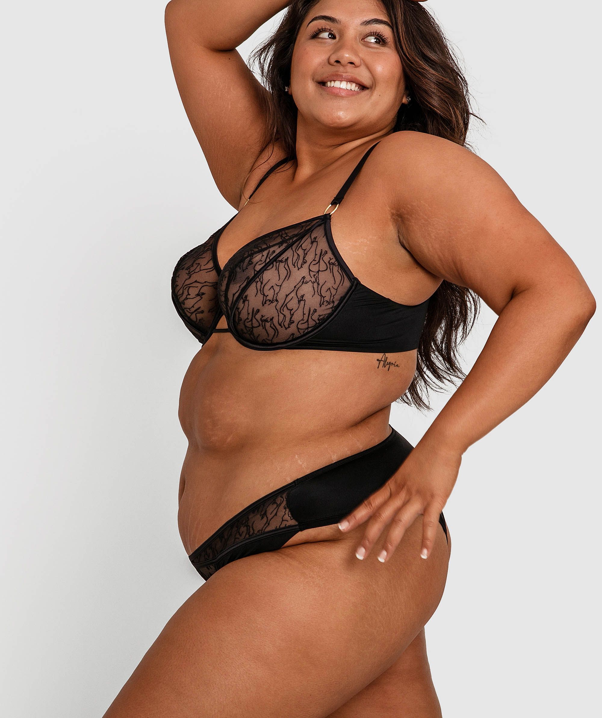 brazil black nudist Bras N Things In The Nude Brazilian Knicker - Black | 01392901