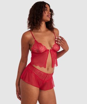 Night Games Mystic French Knicker - Red