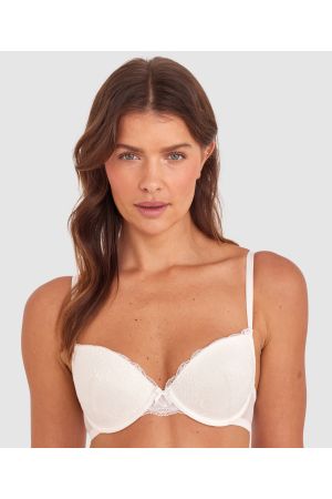 Sally Lightly Lined Bra-Ivory