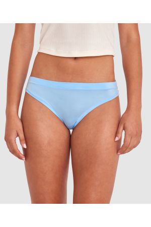 Body Bliss Brazilian Knicker - Light Blue