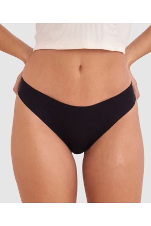 Smooth Comfort Cotton Bikini - Black