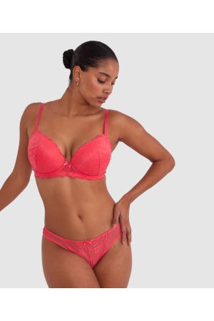 Betty G String - Light Red