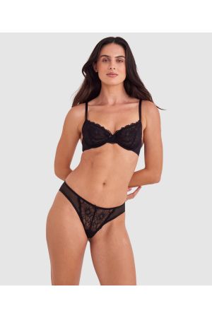 Betty Brazilian Knicker - Black