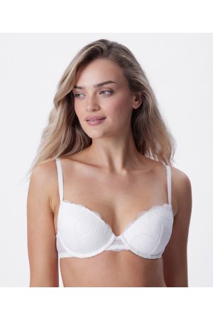 Arya Lightly Lined Bra - Ivory