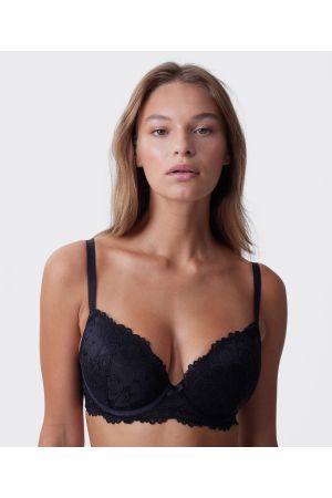 Frankie Lightly Lined Bra - Black