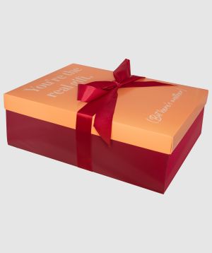 You're The Gift Large Gift Box - Red