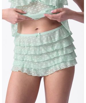 Priscilla Mid Rise Bloomer - Mint Green