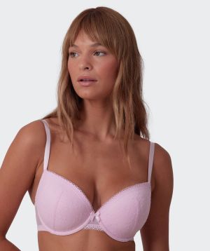 Drew Lightly Lined Contour Bra - Light Pink