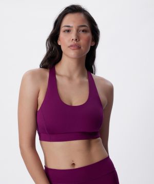 Berlei Movement Wirefree Crop - Berry