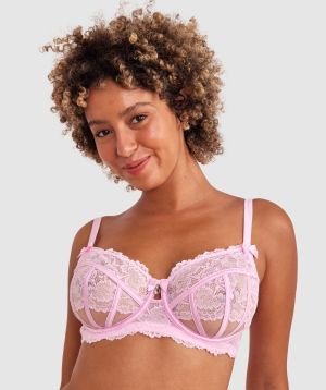 Bethany Full Cup Underwire Bra - Dusty Pink