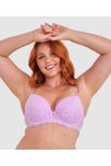 Daphne Push Up Bra - Lavender
