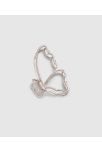 Metal Butterfly Hair Clip - Silver