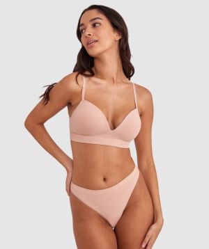 Base Layers V String - Nude