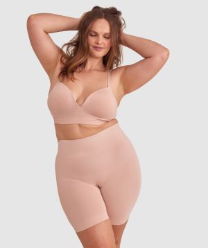 Cooling Seamfree Thigh Shaper - Nude