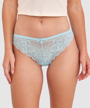 Romance Brazilian Knicker-Sky Blue