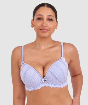 Bethany Push Up Bra - Pale Blue 1