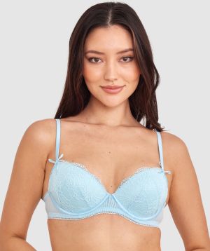 Sable Push Up Bra - Pale Blue