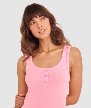 Body Bliss Lounge Cami-Pink