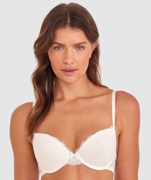 Sally Lightly Lined Bra-Ivory
