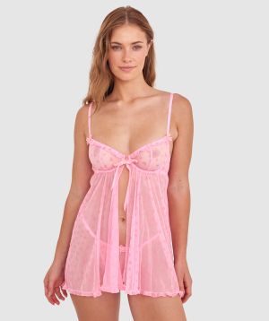 Maisie Babydoll - Pink