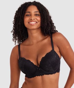 Frankie Lightly Lined Bra - Black
