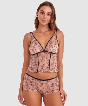 Night Games Fainthearted Cami - Black