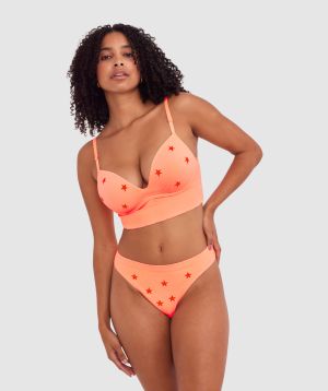 Jessie Push Up Wirefree - Orange