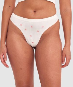 Daisy Chain G String - Ivory