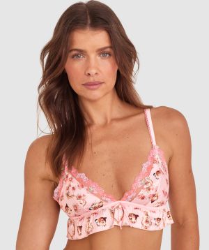 Enchanted A Purr-Fect Promise Bralette - Multi Colour/Print