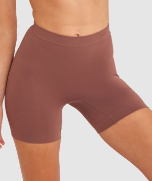 Maidenform Mid Waist Thigh Slimmer - Brown