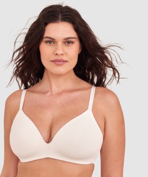NKD Lightly Lined Wirefree Bra - Ivory