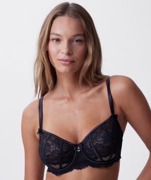 Bethany Underwire Bra - Black