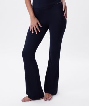Chill Out Foldover Pant - Black