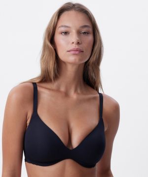 NKD Lightly Lined Relaxed Wire Bra - Black