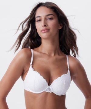 Bethany Essentials Contour Plunge Bra - Ivory