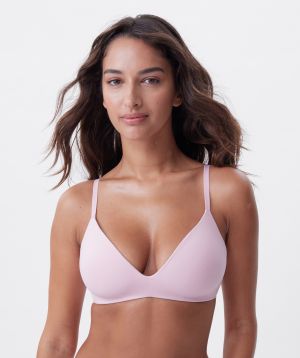 NKD Lightly Lined Wirefree Bra - Pink