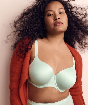 Body Bliss Full Cup Bra - Light Green