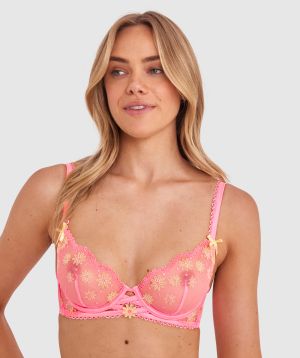 Enchanted Sweet Like Candy Underwire Bra - Pink